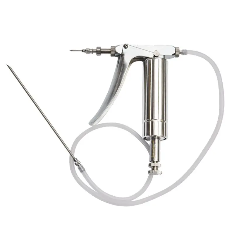 Veterinary Syringe Gun - Seringa Contínua Ajustável, Seringa De Vácuo