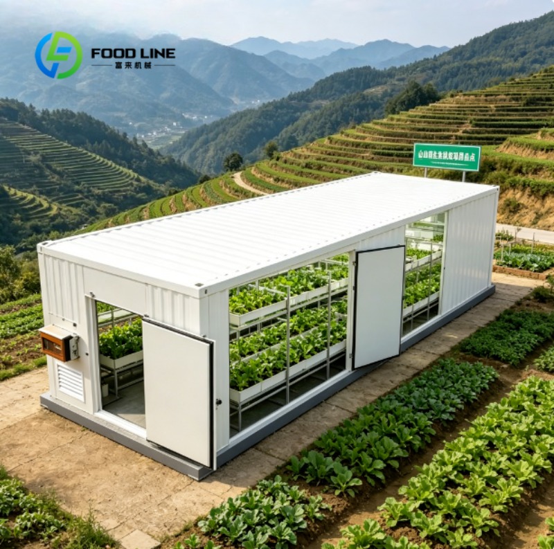 Vertical Farming Urban Agriculture - Container Modular para Plantio, Sistema de