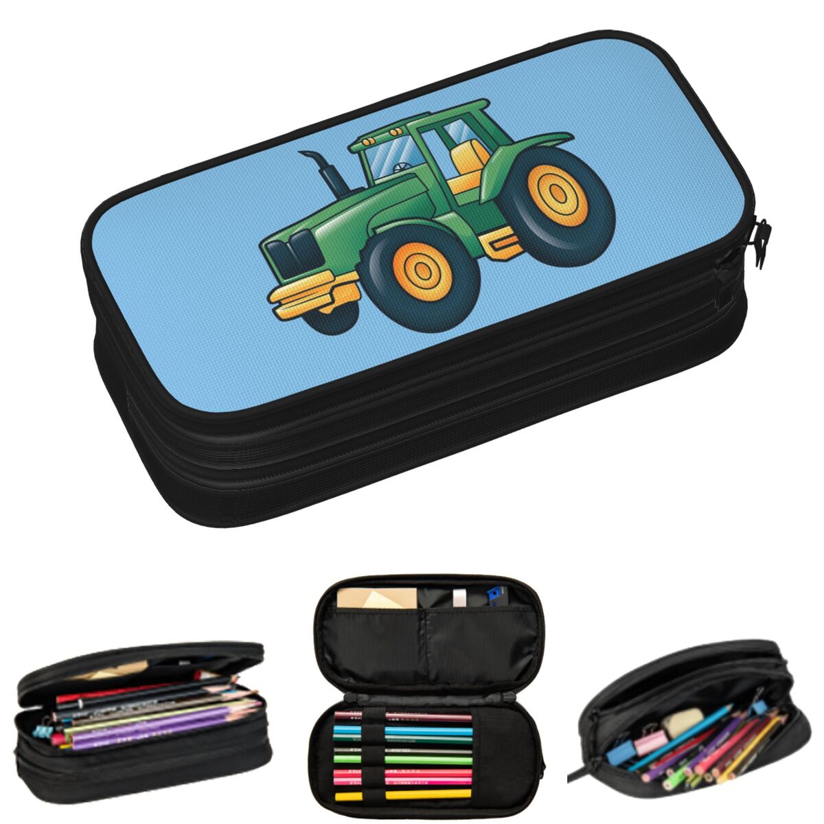 Agriculture Farming School - Estojo de lápis com desenho de