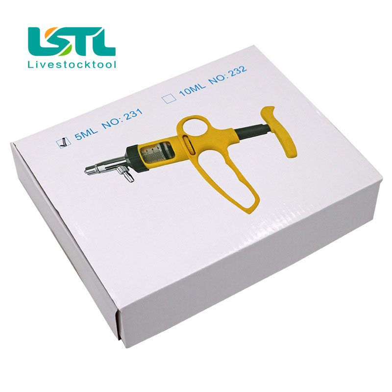 Veterinary Syringe Gun - Pistola drench veterinária 5ml, animal, seringa