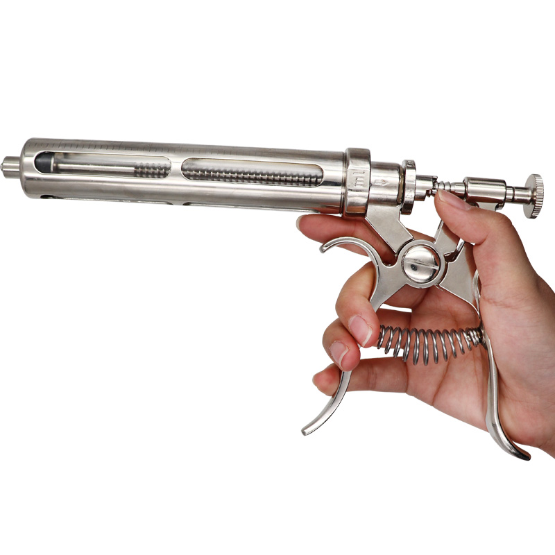 Seringa veterinária para anima - Veterinary Syringe Gun avaliação e preço