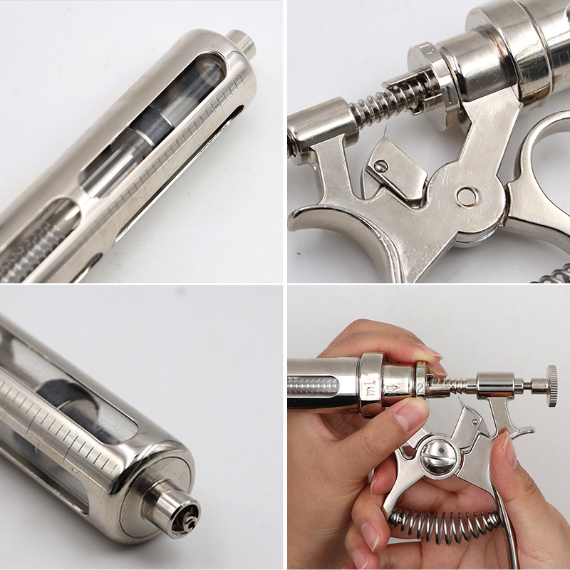 Seringa veterinária para anima - Veterinary Syringe Gun avaliação e preço