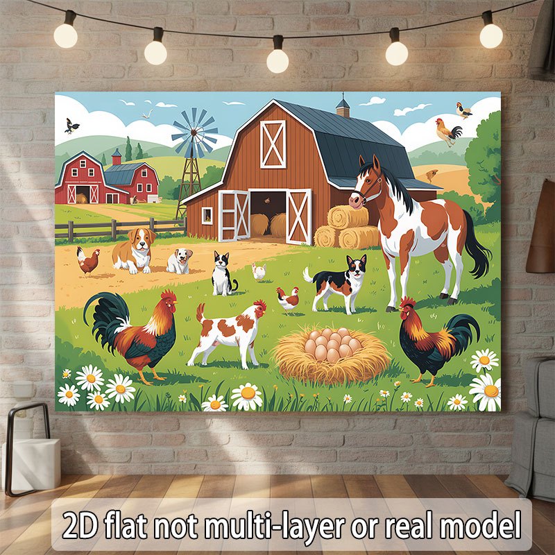 Design plano 2D, banner de uma - Agriculture Farming School avaliação e preço