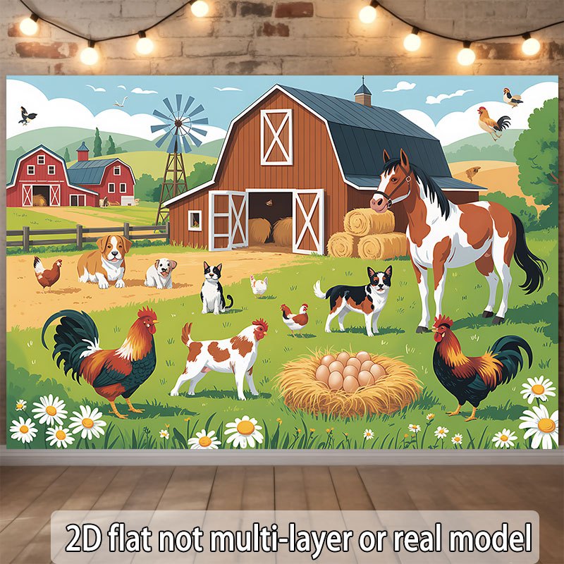 Design plano 2D, banner de uma - Agriculture Farming School avaliação e preço