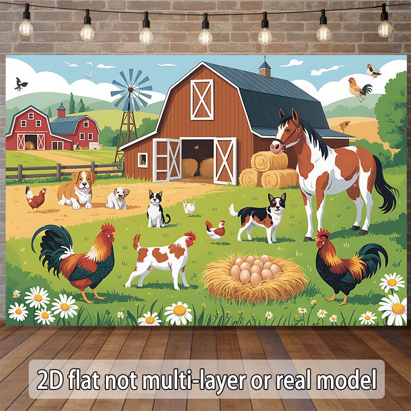 Design plano 2D, banner de uma - Agriculture Farming School avaliação e preço