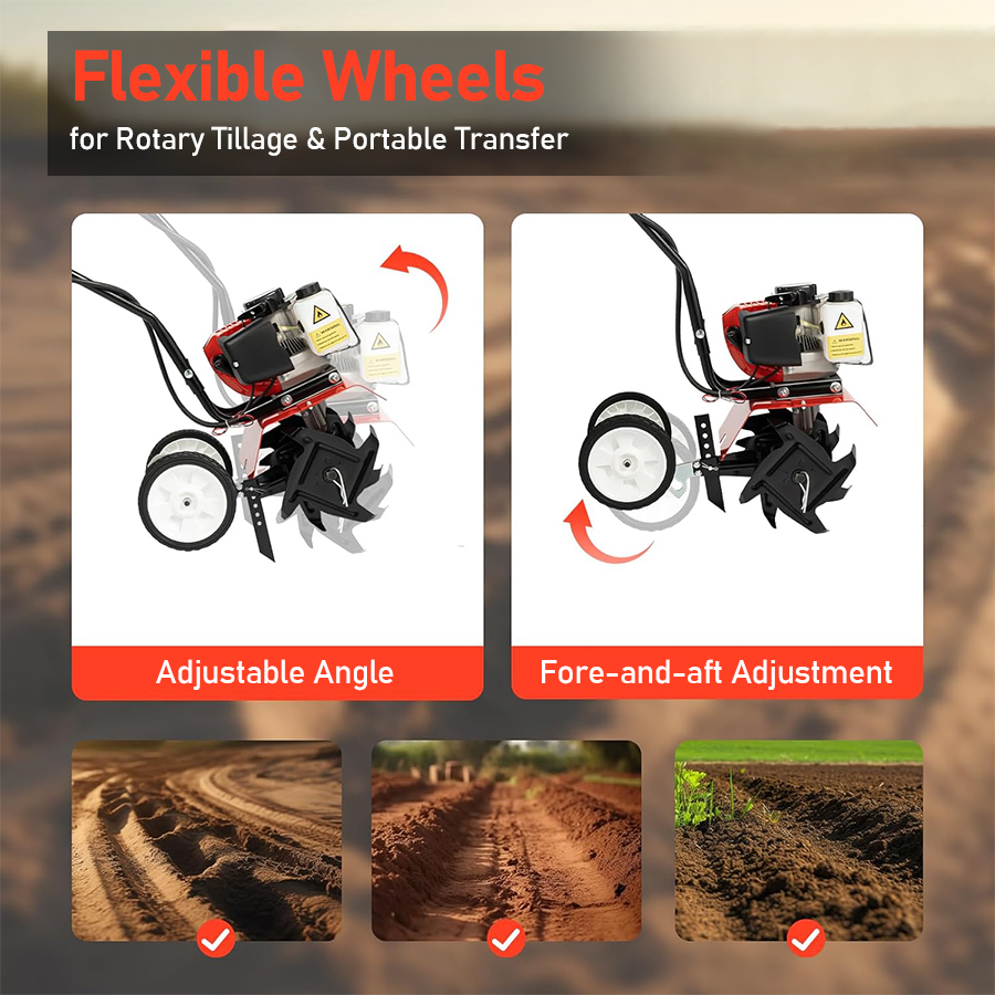 Microcultivador a Gasolina Tun - Farming Tools For Agriculture avaliação e preço