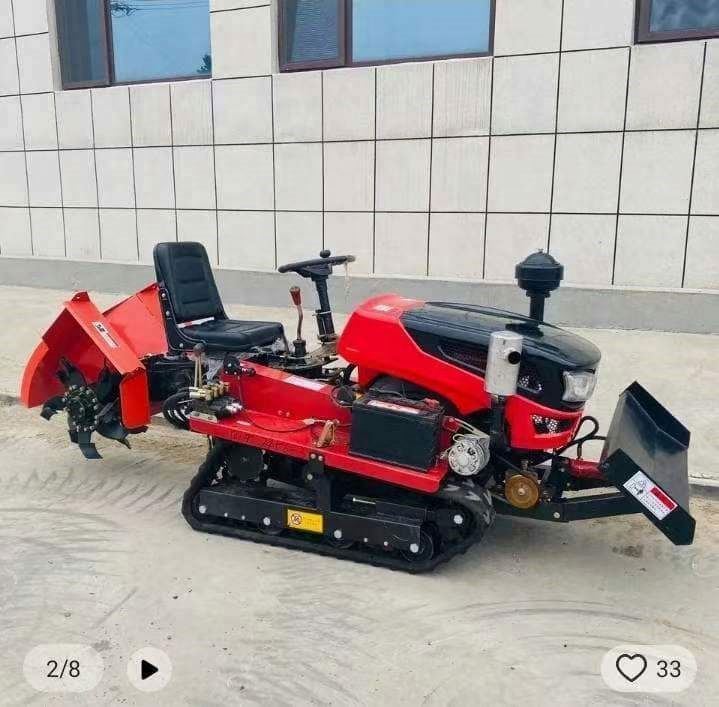 Enxada rotativa de esteiras a  - Farming Tools For Agriculture avaliação e preço