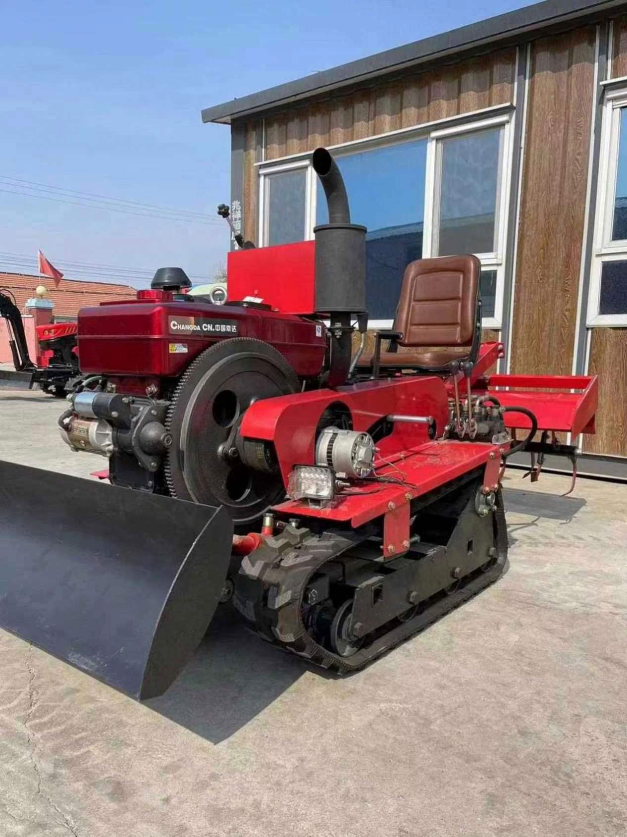 Enxada rotativa de esteiras a  - Farming Tools For Agriculture avaliação e preço