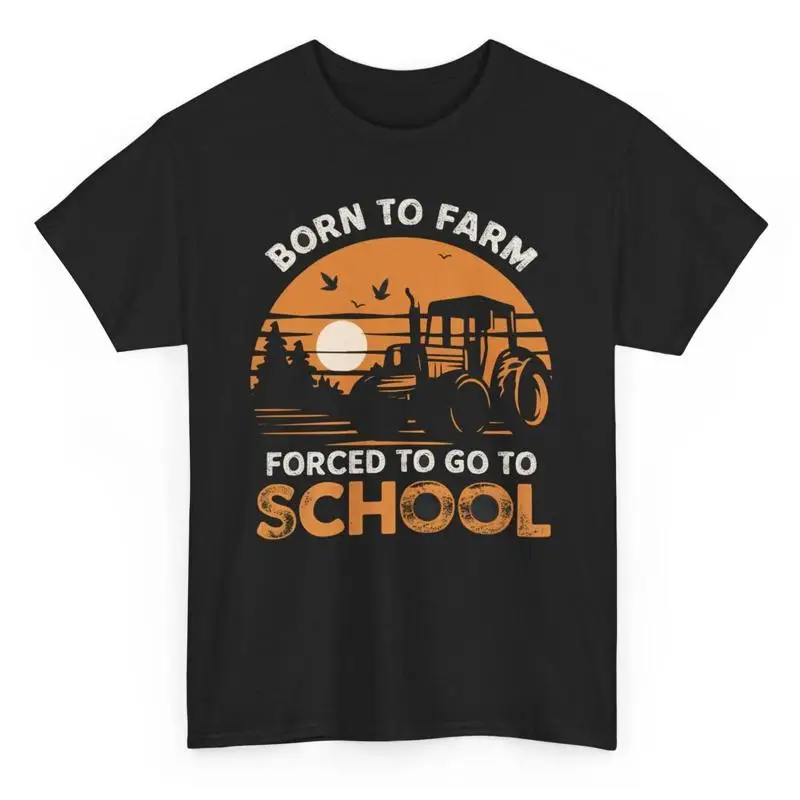 Camiseta Engraçada Agrícola: F - Agriculture Farming School avaliação e preço
