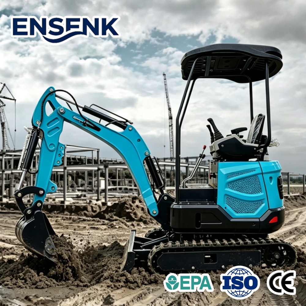 Mini Escavadora a Diesel de 1, - Farming Tools For Agriculture avaliação e preço