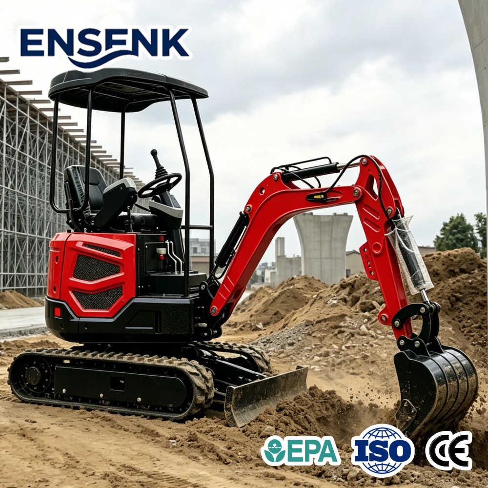 Mini Escavadora a Diesel de 1, - Farming Tools For Agriculture avaliação e preço