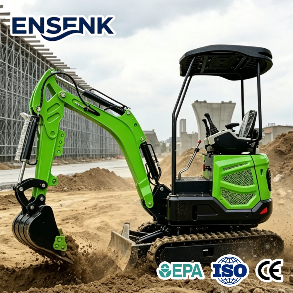 Mini Escavadora a Diesel de 1, - Farming Tools For Agriculture avaliação e preço