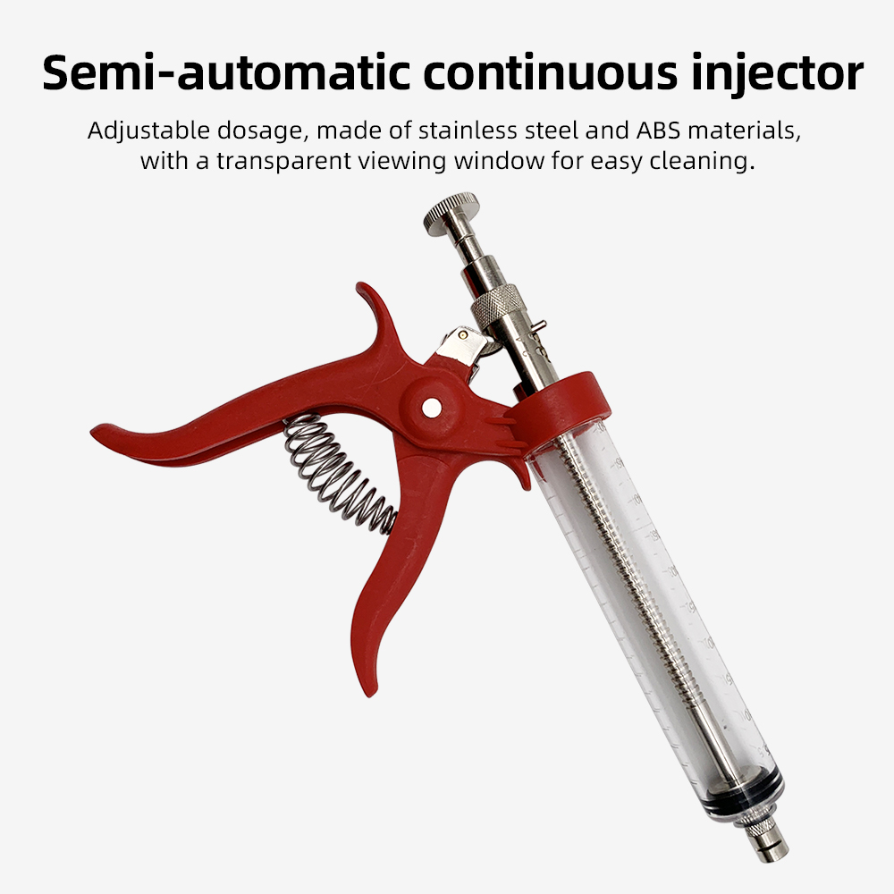 1 pc animal 50ml seringa de in - Veterinary Syringe Gun avaliação e preço
